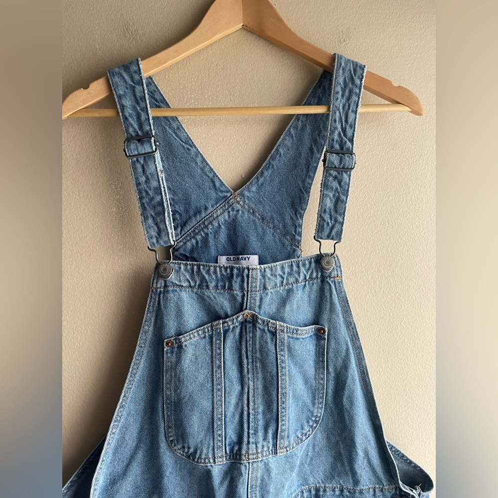 Old Navy Women Denim Blue Romper Size XL - Picture 2 of 7